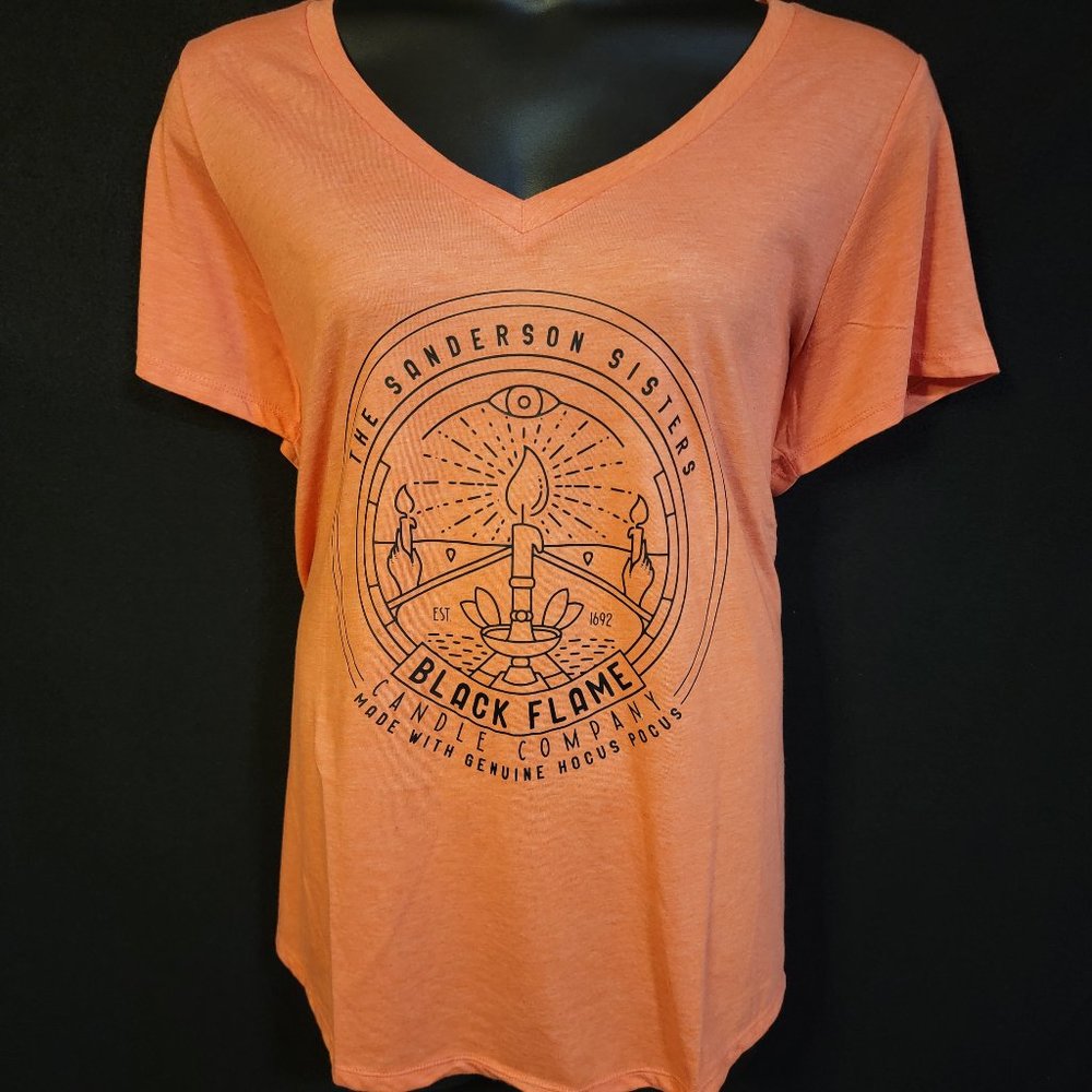 TORRID SIZE 3 SANDERSON TEE, Hocus Pocus, OOAK NWOT Black Flame Plus